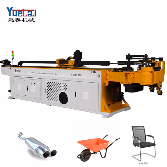 Electric Servo 3D CNC Hydraulic Full Automatic Steel Round Square Tube Pipe Bending Machine Pipe Tube Bender with Mandrel Push Rolling