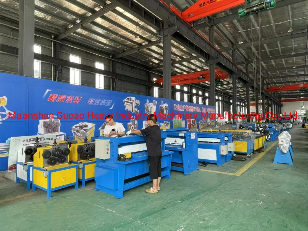 Electric Angle Crimping Flat Iron Channel Steel Rolling Pipe Bending Machine Tube Bender Crimping Machine Hydraulic